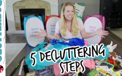 5 Decluttering Steps for a Clutter-Free Home